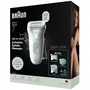 Braun Silk-épil 7 SkinSpa 7-081 Depiladora Eléctrica Recargable, 6 Accesorios, Uso en Seco y Mojado, Blanco